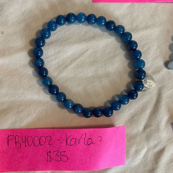 Tocara Karla-FB40002 Lapis 7.5" Stainless Steel Bracelet | C$14 - Picture 3 of 3